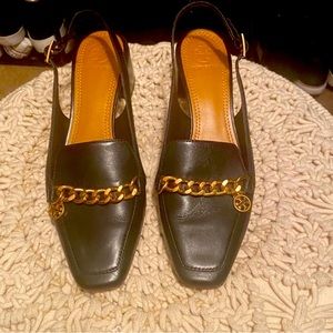 Tory Burch Slingback Loafers